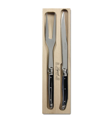 Lagioule Carving Set Black