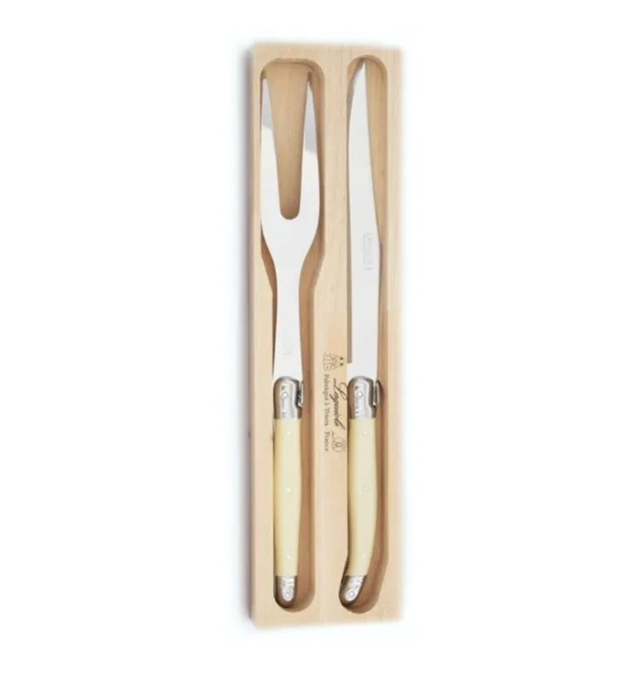 Lagioule Carving Set Ivory