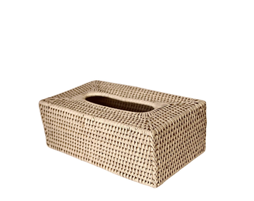 Rectangle Tissue Box Cover - Natural