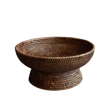 Brown Round Fruit Bowl
