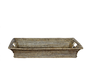 In Out Tray with Handgrips Winged Edges