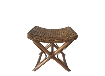 Colonial X Stool - Brown