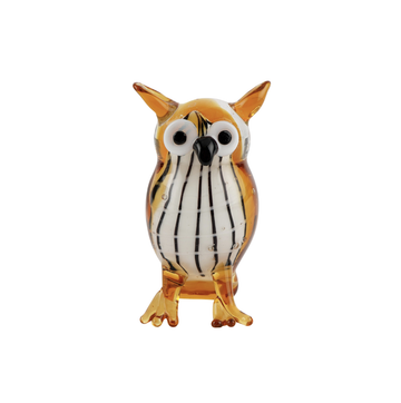 Artisan Glass Owl
