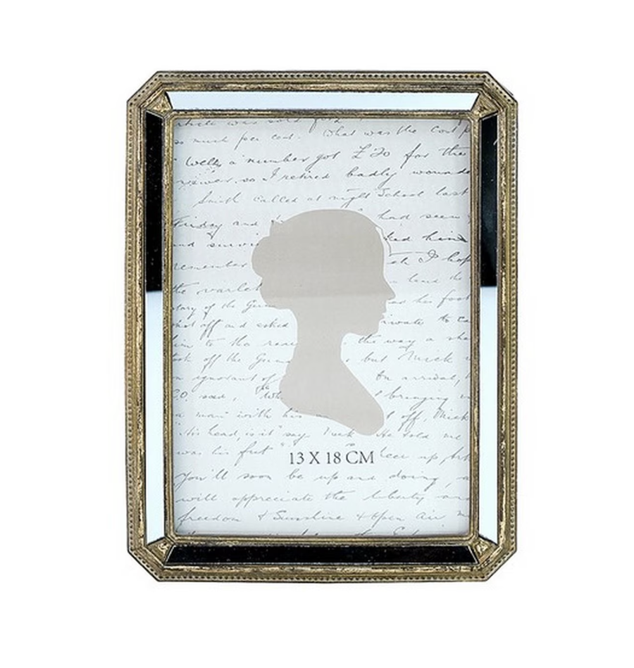 Ornate Mirror Photo Frame - 5x7