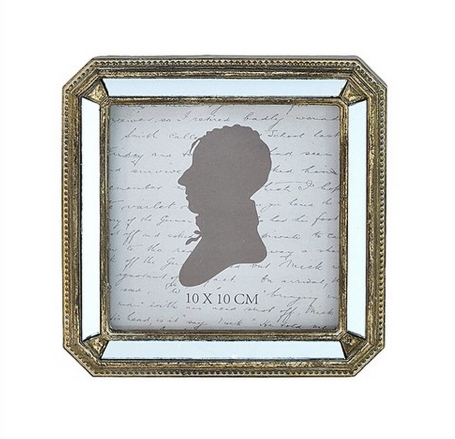 Ornate Mirror Photo Frame - 4x4