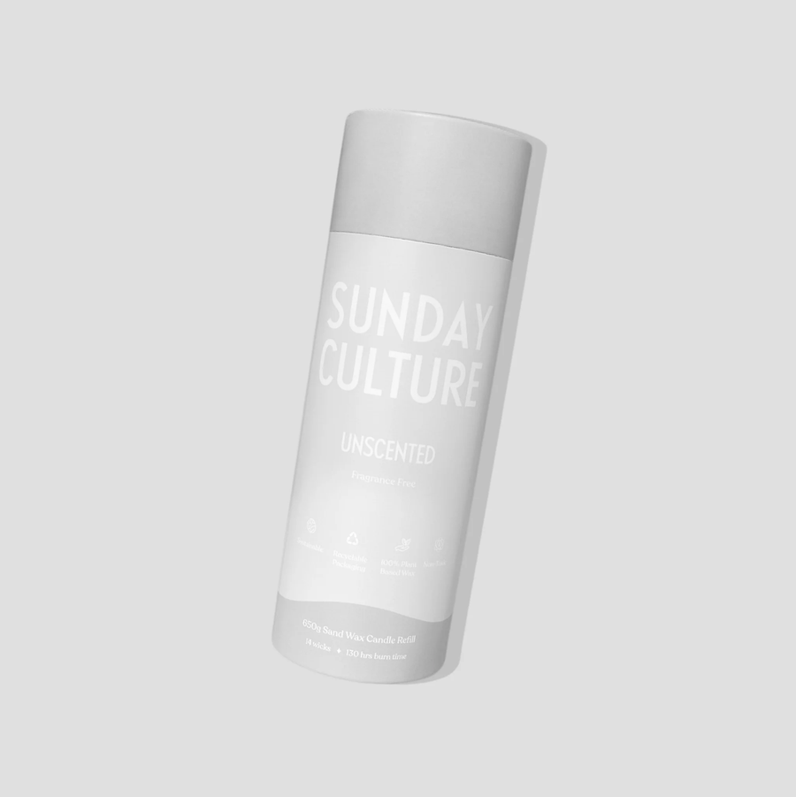 Large Unscented Ready-to-Pour Sand Wax