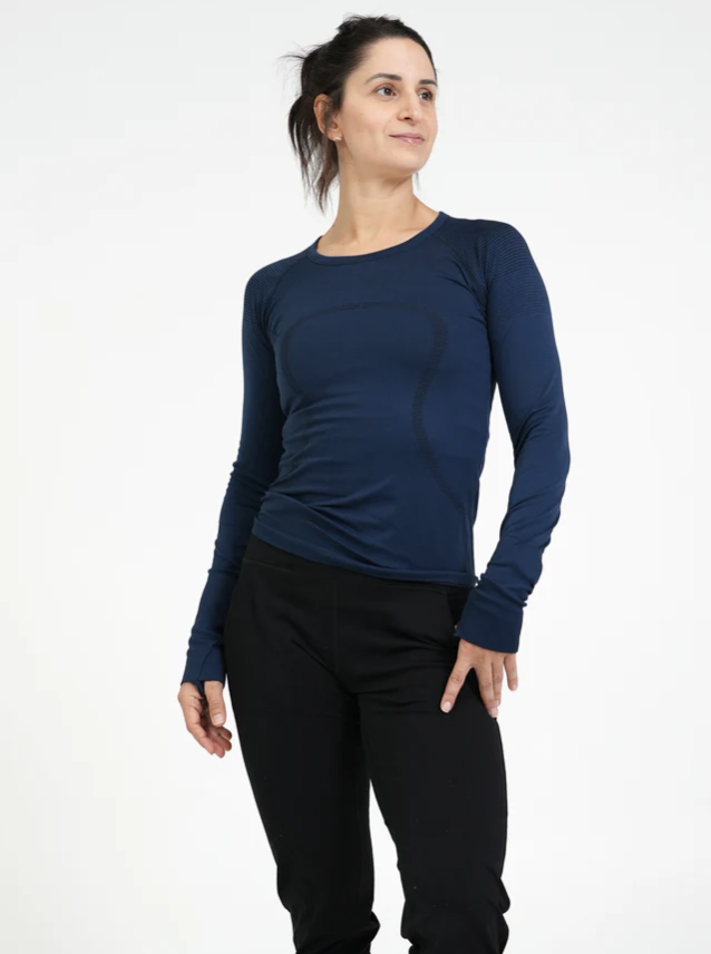 Rach Long Sleeve Top 2.0 - Navy