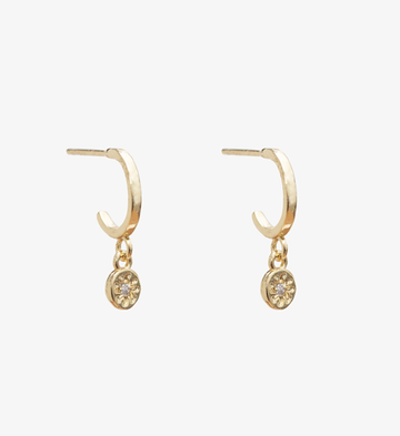 Molly Petite Hoop - Gold