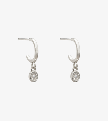 Molly Petite Hoop - Silver