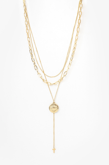 Mystic Eye Layers Necklace