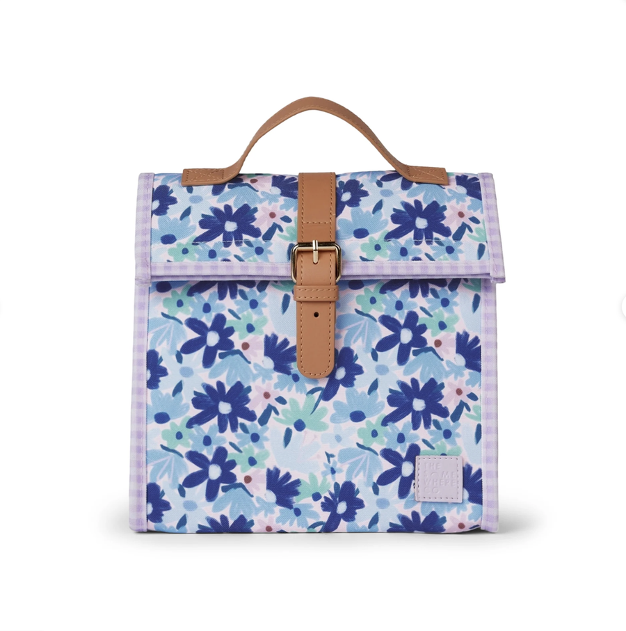 Lunch Satchel - Blue Meadow