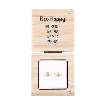 Heart & Soul Bee Happy Earrings