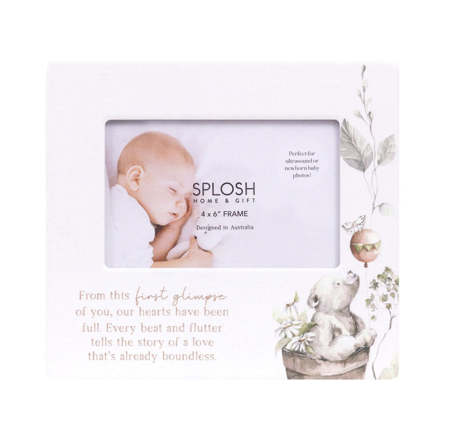 Tiny Wonders First Glimpse 4x6 Ceramic Frame