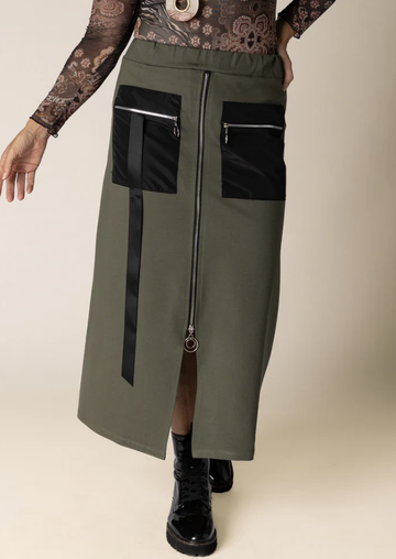 Tinae Skirt in Khaki