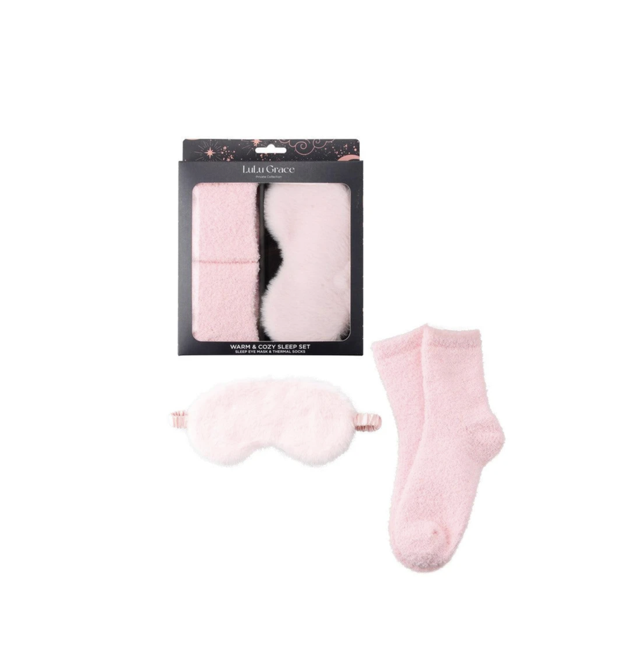 Lulu Grace Cosy Sleep Set - Pink