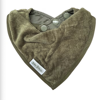 Towel Bandana Bib  - Olive