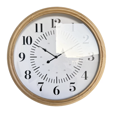 Folk Clock Natural Frame