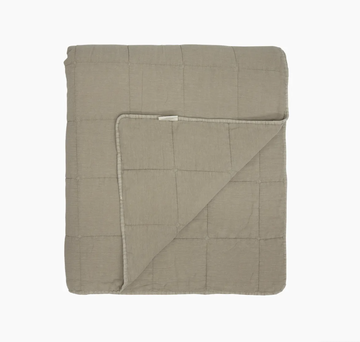 Freya Quilt Taupe Large