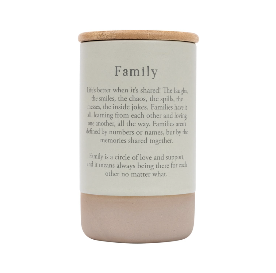Heartfelt Jar of Family Memories