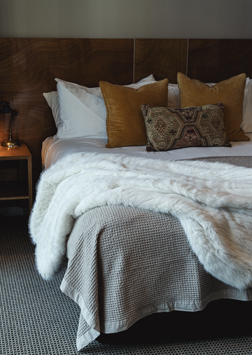 Faux Fur Throw - Husky