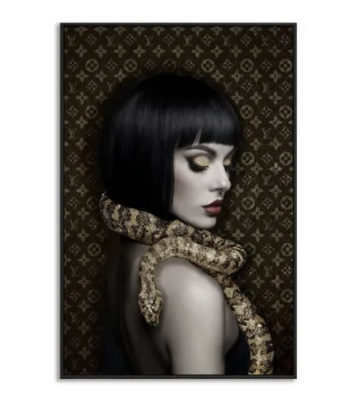 Louis Vuitton Woman with Snake Canvas