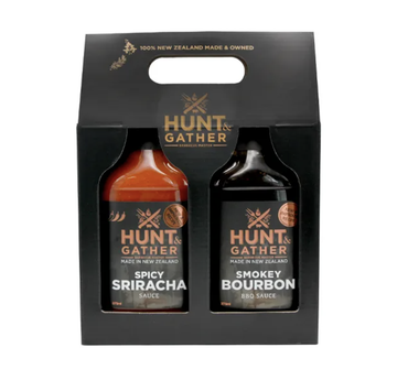 Duo Sauce Pack - Smokey Bourbon & Sriracha