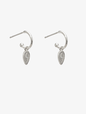 Gracie Petite Hoop - Silver