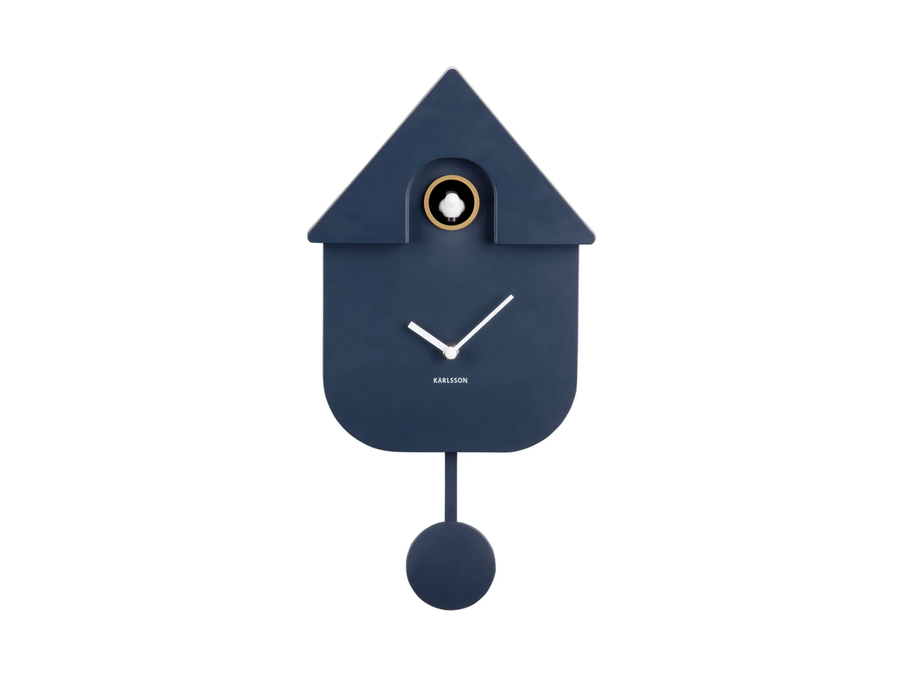 Modern Cuckoo Clock - Dark Blue