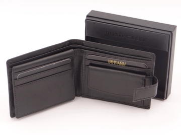 Men's Tab Wallet - Black