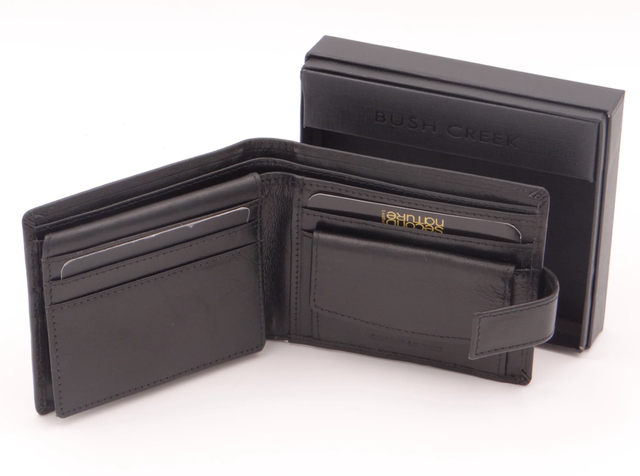 Men's Tab Wallet - Black