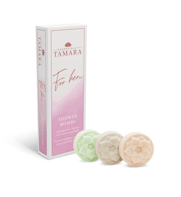For Her Collection - Box of 3 Shower Bombs