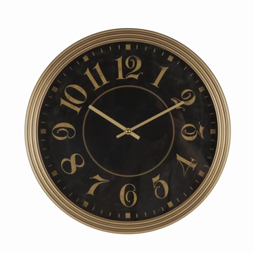 Mina Clock Bronze Frame
