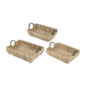 Water Hyacinth Tray - Medium
