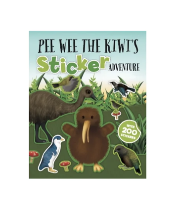 Pee Wee the Kiwi's Sticker Adventure Book