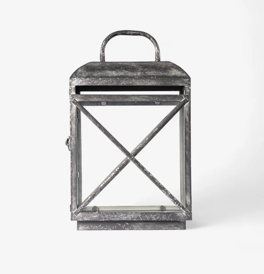Jardin Lantern Small Aged Grey