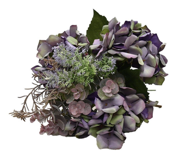 Hydrangea Medley Bouquet - Purple
