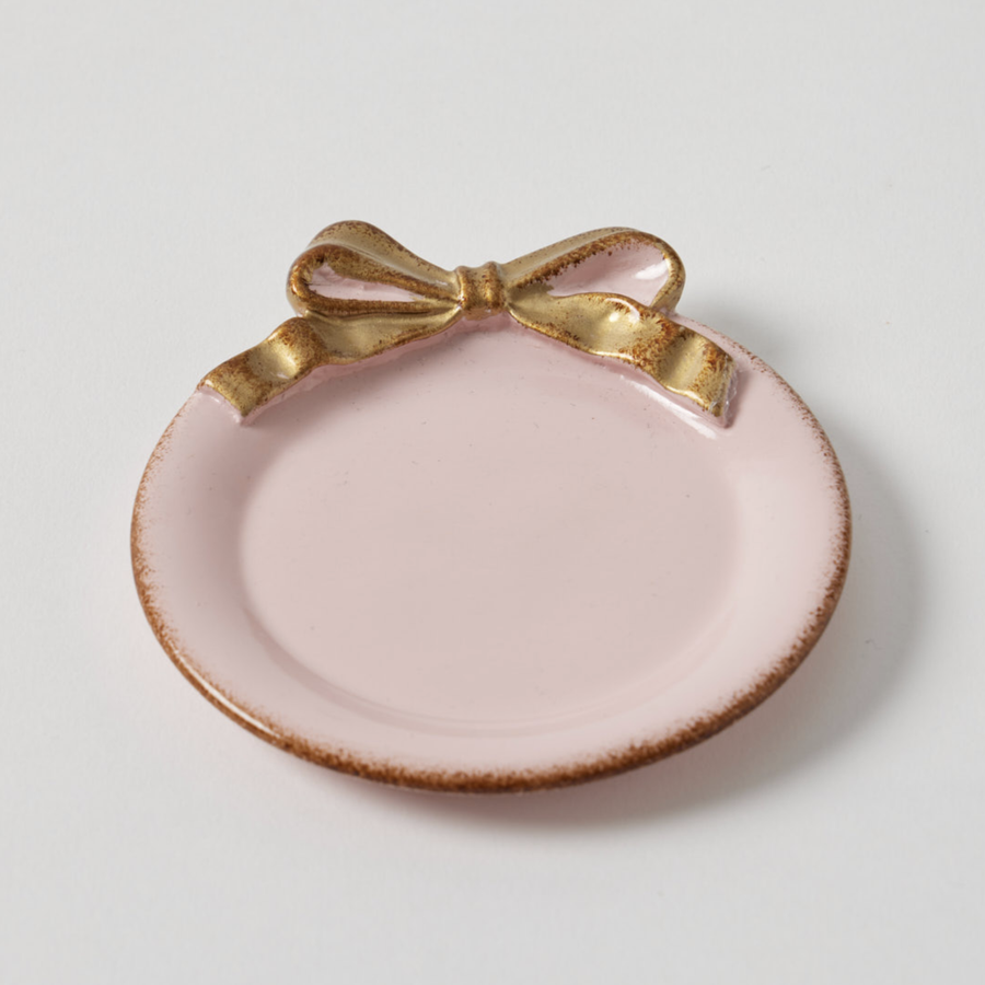 Babette Trinket Plate - Pink