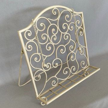 Recipe Book Holder - Cream
