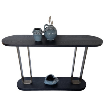 Black & Gold Console Table