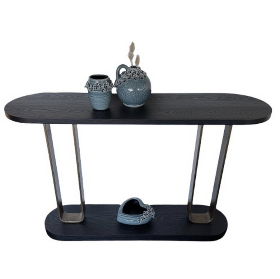 Black & Gold Console Table