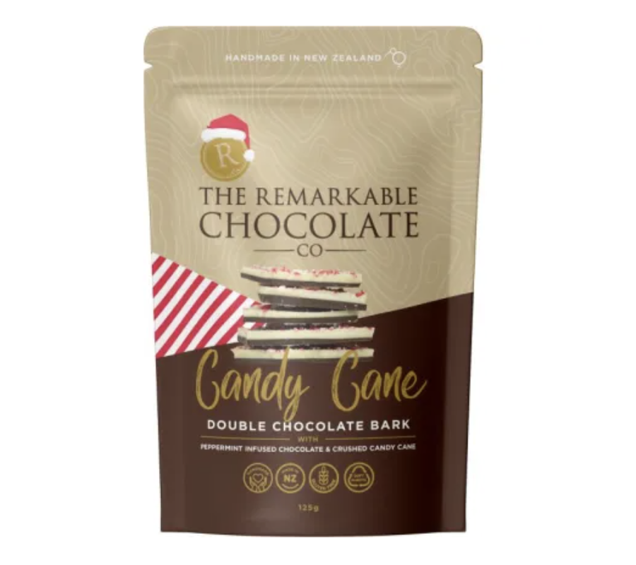 Chocolate Bark Double Choc Candy Cane