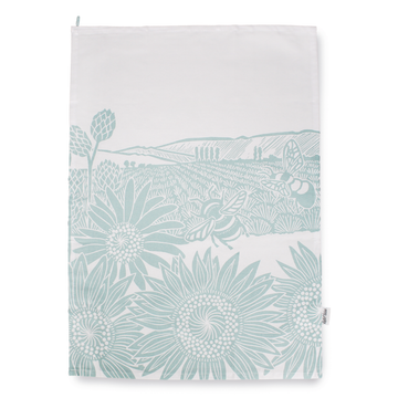Kate Heiss Tea Towel - Powder Blue
