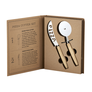 Santa Barbara Pizza Cutter Gift Set