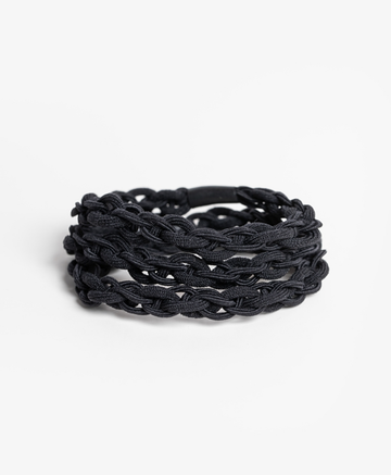 Chain Link Hair Tie - Black