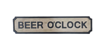 Small Beer O'Clock Sign