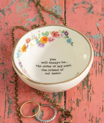Giving Trinket Bowl Sister Friend