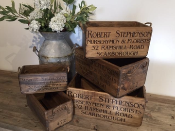 Box with Rope Handles - Medium