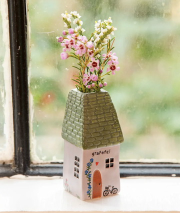 Cottage Bud Vase - Grateful