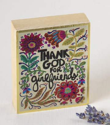 Tiny Block Keepsake - Girlfriends