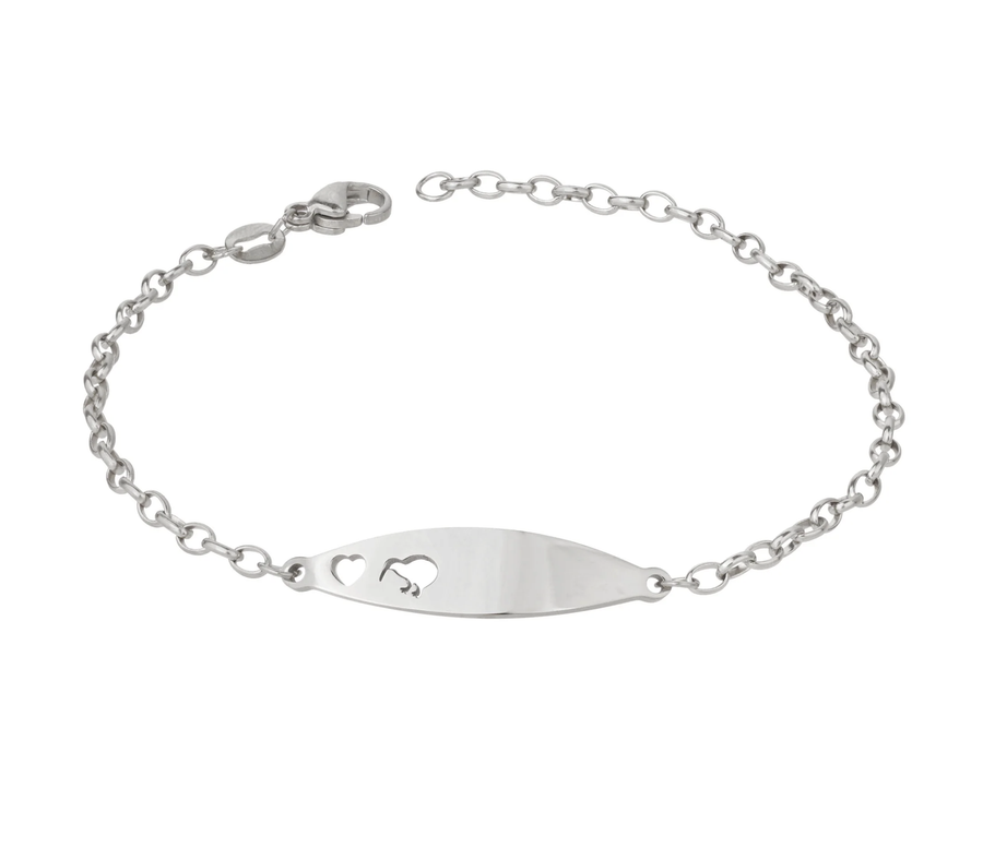 Love Kiwi Signature Bracelet - Silver